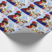 Kleine Jongens, Slakken en Puppy Honden (gepersona Cadeaupapier (Hoek)