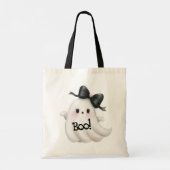 Kleine juffrouw Boo Tote Bag (Achterkant)
