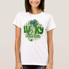 Kleine juffrouw geluksbrenger t-shirt