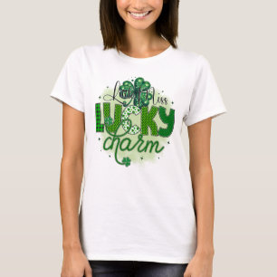 Kleine juffrouw geluksbrenger t-shirt