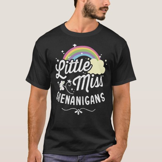 Kleine juffrouw-shenanigans voor meisjes en vrouwe t-shirt (Voorkant)
