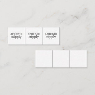 Kleine juwelen Labels - Aanpassen met uw Logo Mini