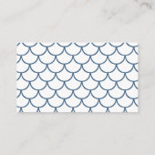 Kleine Kaart voor behuizing voor Mermaid Baby show (Achterkant)