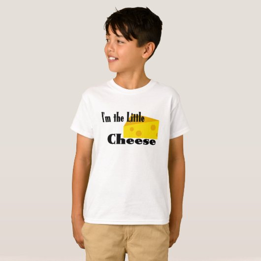 Kleine kaas t-shirt (Voorkant volledig)