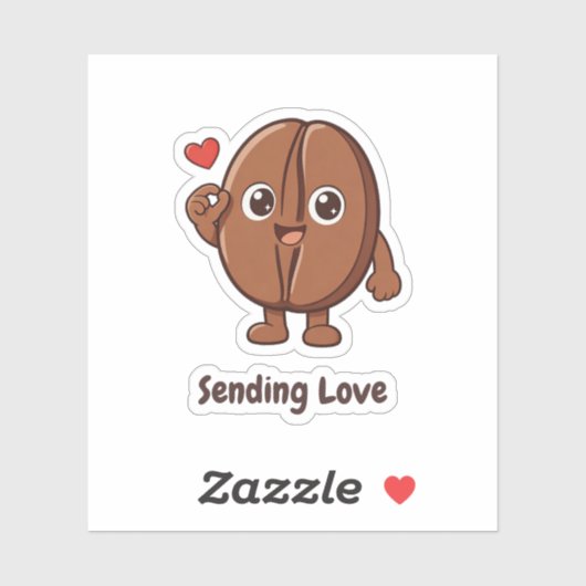 Kleine Kaka – Liefde sturen Sticker (Vel)