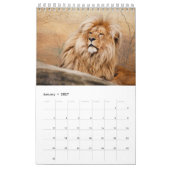 Kleine kalender 2026 met wilde dieren (Jan 2027)