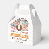 kleine kalkoen Thanksgiving elke leeftijd verjaard Bedankdoosjes (Voorkant Zijde)