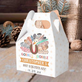 kleine kalkoen Thanksgiving elke leeftijd verjaard Bedankdoosjes