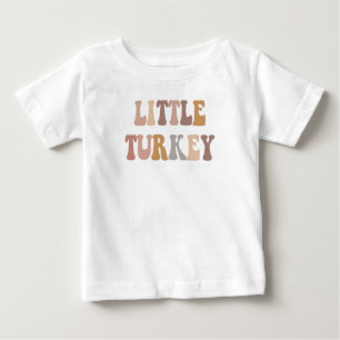 Kleine kalkoen Thanksgiving outfit Schattig herf