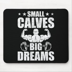 Kleine Kalveren Grote Dromen Bodybuilding Gewichth Muismat