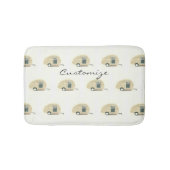 Kleine kampers badmat (Voorkant)