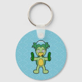 Kleine Kappa Yokai Monster Sleutelhanger (Voorkant)