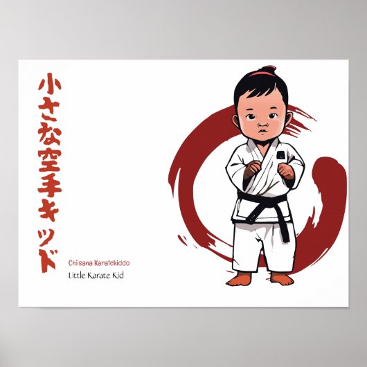 Kleine Karate Kind Poster (Voorkant)