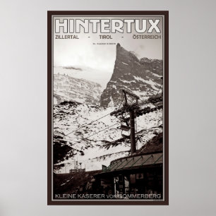 Kleine Kaserer bij Hintertux Poster