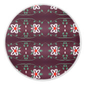  kleine kast trekken met rood keramische knop (Voorkant)