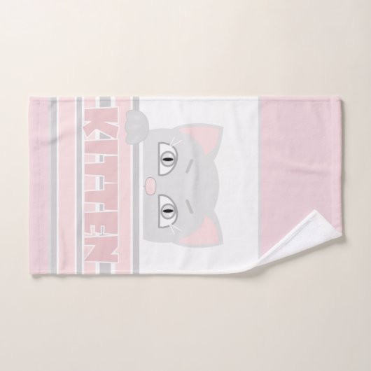 Kleine kat bad handdoek (Handdoek)