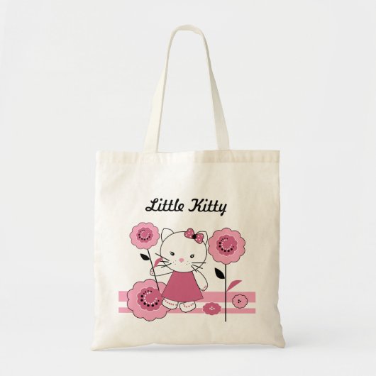 Kleine Kat Canvas tas (Voorkant)