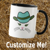  kleine kat cowboy Mok