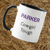 kleine kat cowboy Mok