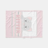 Kleine kat fleece deken (Voorkant (Horizontaal))