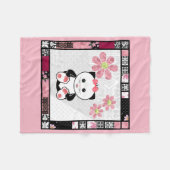 Kleine kat fleece deken (Voorkant (Horizontaal))