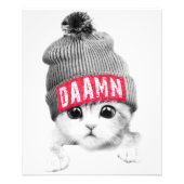 Kleine kat foto afdruk (Voorkant)