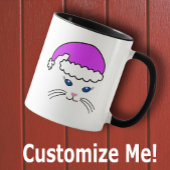  kleine kat kerstman mok