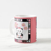 Kleine kat koffiemok (Voorkant links)