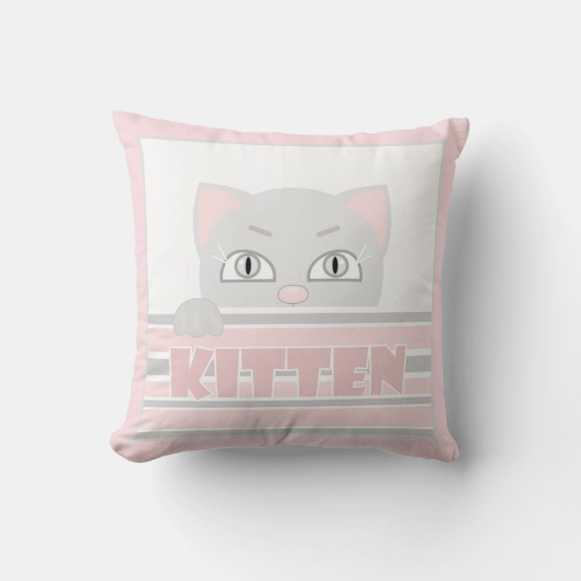 Kleine kat kussen (Voorkant)