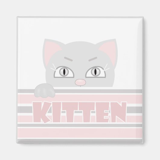 Kleine kat magneet (Voorkant)