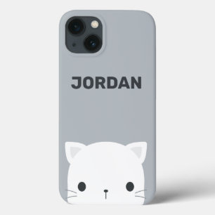 Kleine kat met persoonlijke naam bevestigen Case-Mate iPhone case