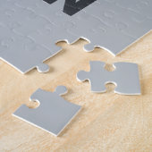 Kleine kat met persoonlijke naam bevestigen legpuzzel (Zijkant)