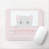 Kleine kat muismat (Met muis)