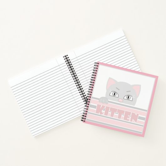 Kleine kat notitieboek (Binnen)