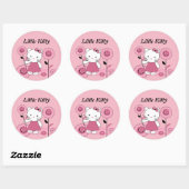 Kleine Kat Ronde Sticker (Vel)