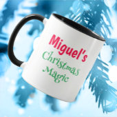 kleine kat Santa Elf Mok