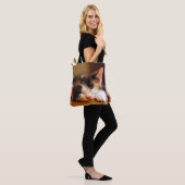 Kleine Kat slaapstand Tote Bag (Op model)