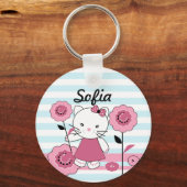 Kleine Kat Sleutelhanger (Voorkant)