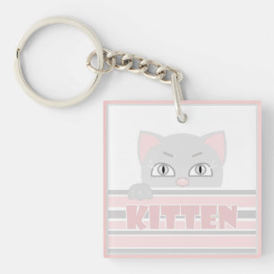 Kleine kat sleutelhanger