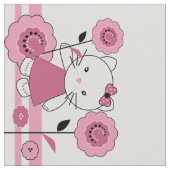 Kleine Kat Stof (Close Up)