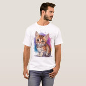 kleine kat t-shirt (Voorkant volledig)