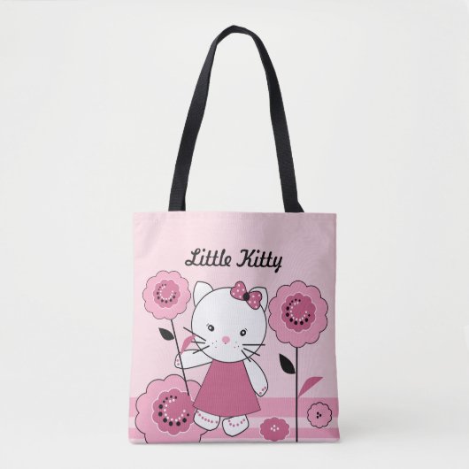 Kleine Kat Tote Bag (Voorkant)