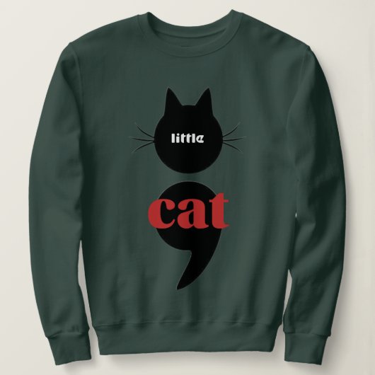 kleine kat trui (Design voorkant)
