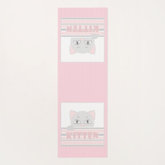 Kleine kat yogamat (Achterkant)