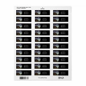 Kleine katoen in het motorlicht etiket (Full Sheet)