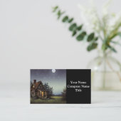 Kleine katoen in het motorlicht visitekaartje (Staand voorkant)