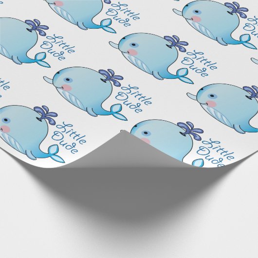 Kleine kerel cadeaupapier (Hoek)