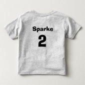 Kleine kerel kinder shirts (Achterkant)