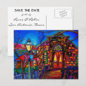 Kleine kerk in het Briefkaart La Villita (Voorkant / Achterkant)