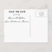 Kleine kerk in het Briefkaart La Villita (Achterkant)